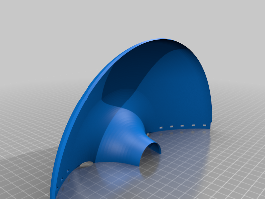 LED Strip Mushroom Lamp | 3d print model
