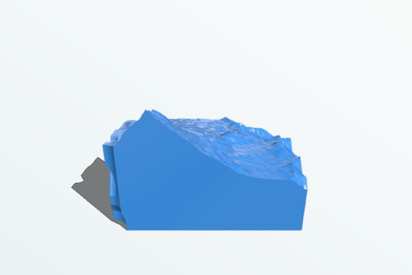 "Working" Mt St Helens Cutaway Model | 3d print model