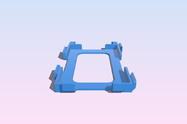 Catan Card Tray_Holder Snapable & Stackable - Longer snap | 3d print model