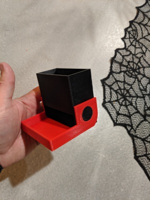 Remixed Compact Dice Tower | 3d print model