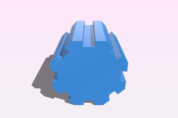 Potentiometer knob | 3d print model