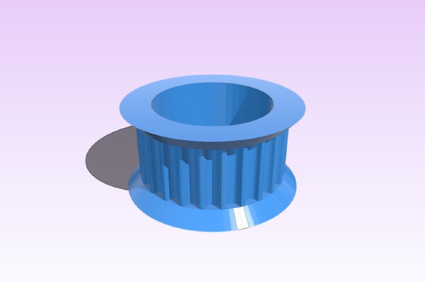 i3v push fit belt guide v1 | 3d print model