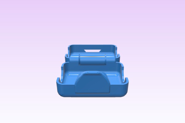 EV charging cable cleaner box - sponge | 3d print model