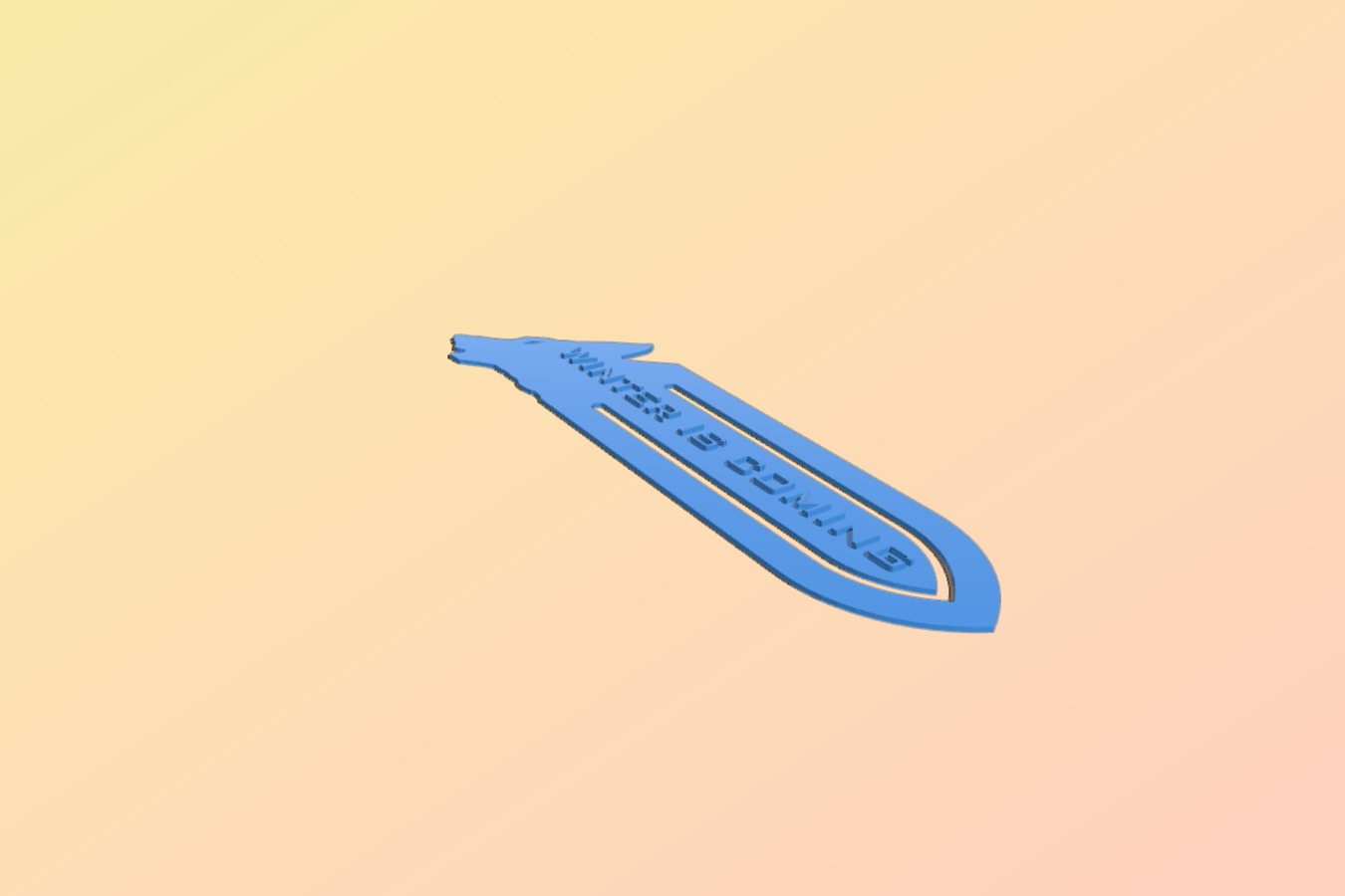 Stark Family Bookmark
