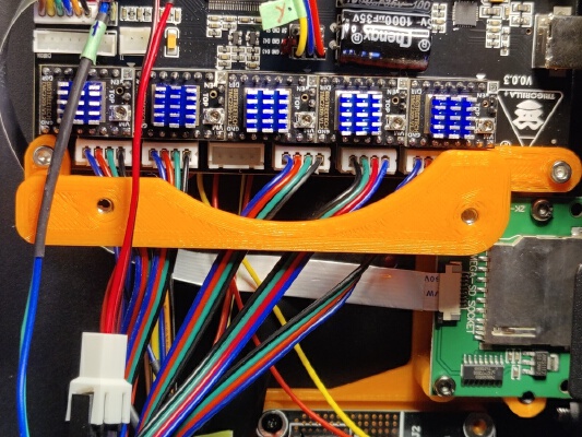Anycubic Mega_S Motherboard Fan Mount 9015 | 3d print model