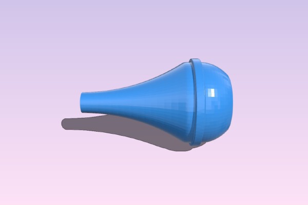 Trumpet straight mute | 3d print model