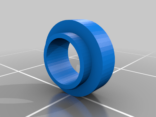 Anycubic Mega Zero - Filament roller guide | 3d print model