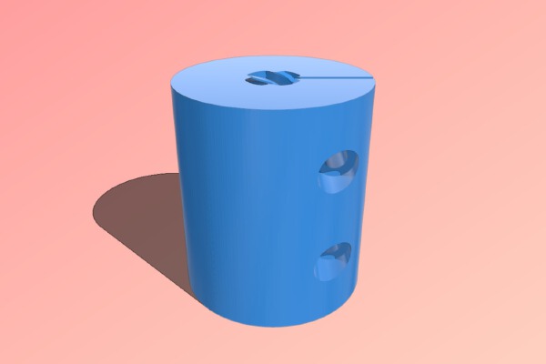 Z Axis Lead Screw Coupler 5mm to 8mm for Ender_ Aquila | 3d print model