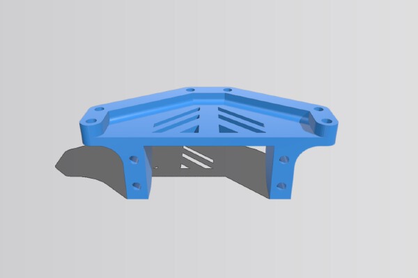 Tamiya CR-01 Crawler servo mount | 3d print model