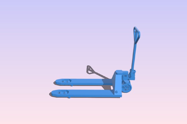 Low profile hand pallet truck | 3d print model