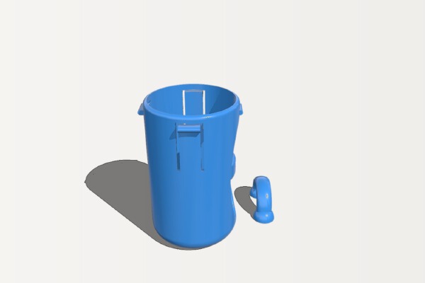 Dog Waste Bag Holder | 3d print model