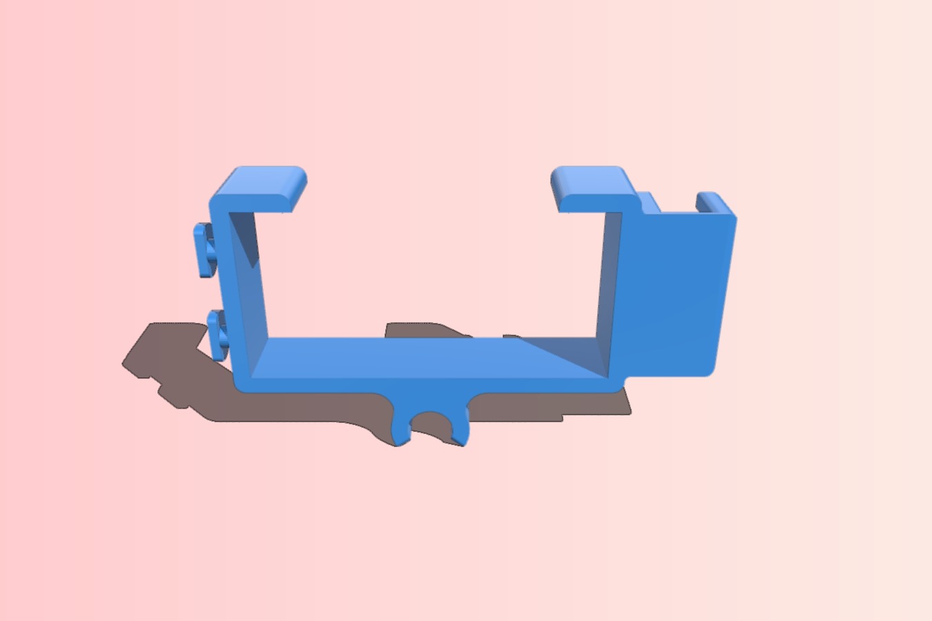 support rasp pi2 avec support SD et porte spatule.