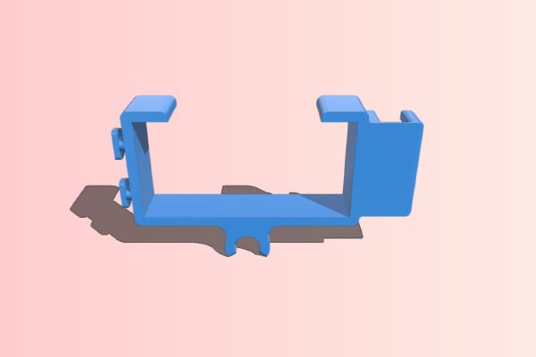 support rasp pi2 avec support SD et porte spatule. | 3d print model