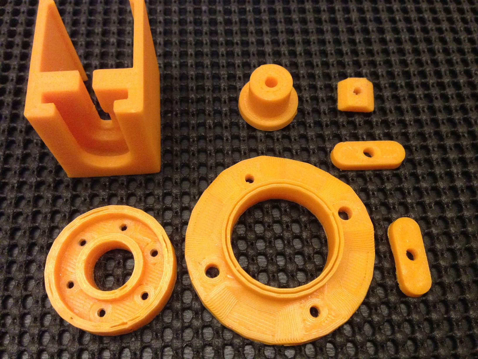 Filament reel holder - HDD Step Motor_ ATOM3DP 料架機構 - 使用硬碟的步進馬達