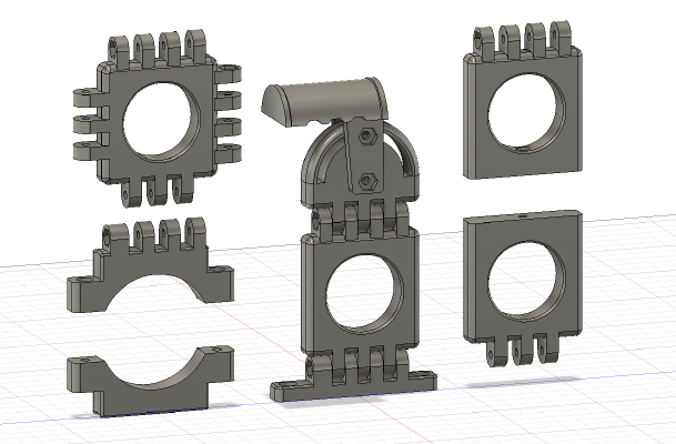 Articulated Mounting Arm | 3d print model