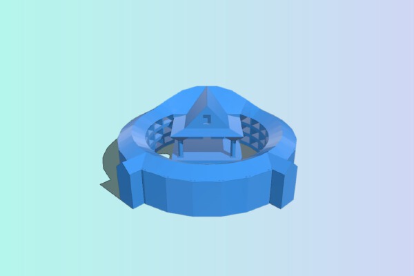 Globe Theatre | 3d print model