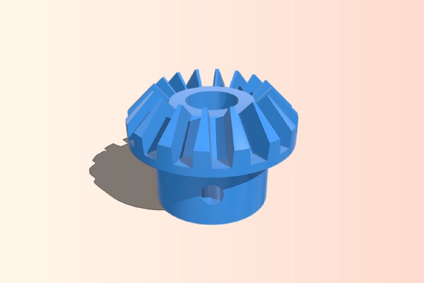 Scheppach HS105 Bevel Gear (height adjustment) | 3d print model