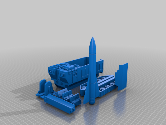 Rocket launcher 02 | 3d print model