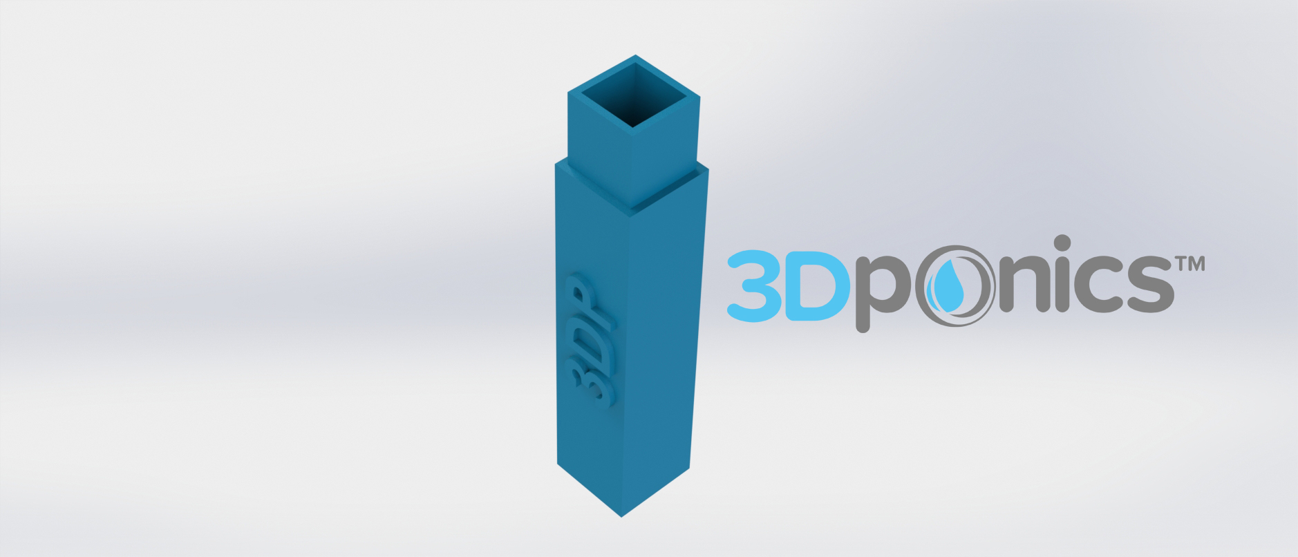 Support Rod (Square) - 3Dponics Drip Hydroponics