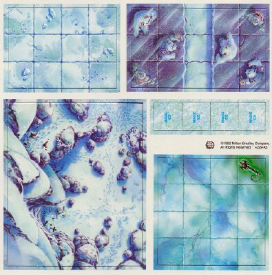 HEROQUEST - Frozen Horror - sheet 3 cave and scepter room | 3d print model