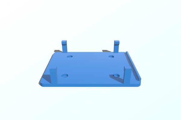 KaKu_CoCo TPC-300 wallmount | 3d print model