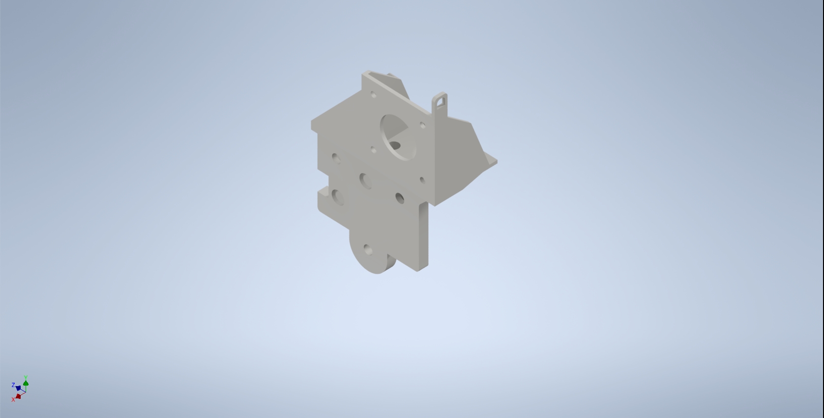 Ender 5 Direct Drive linear rail mount