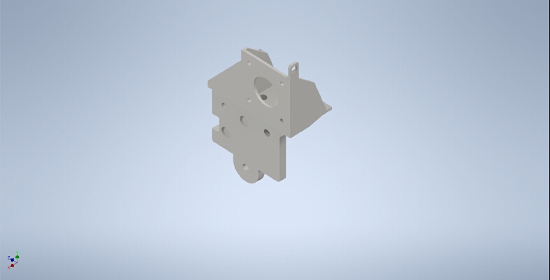 Ender 5 Direct Drive linear rail mount | 3d print model