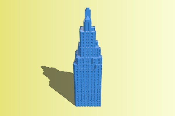 One Fifth Avenue | 3d print model