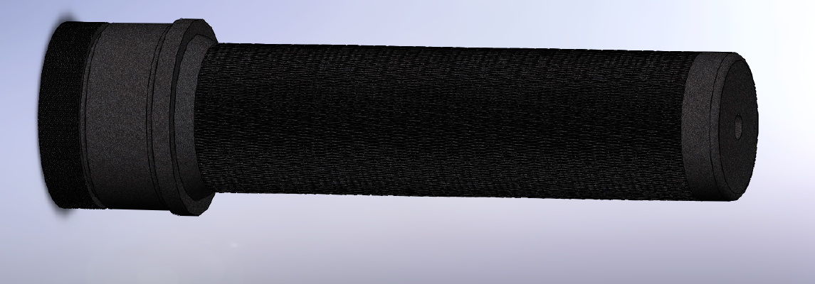 PBS-1 Supressor for standart ak mount | 3d print model