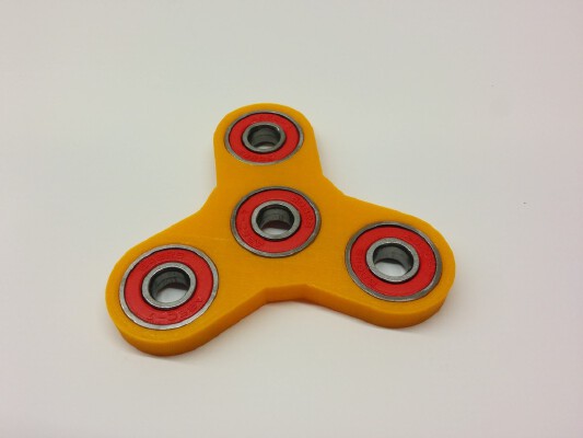 A Regular Tri Hand Spinner | 3d print model