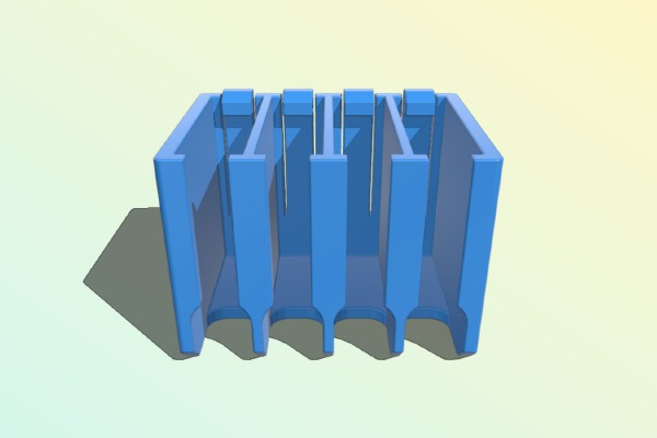 Xiaomi Yi 4k Battery case | 3d print model