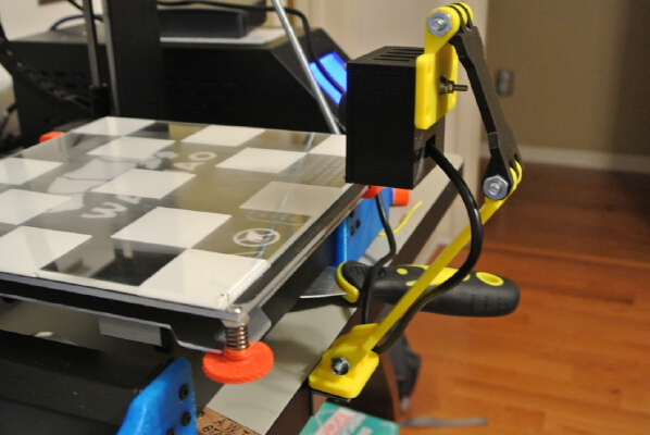 Case for ELP style Camera's plus Arm for Magnetic Mounting | 3d print model