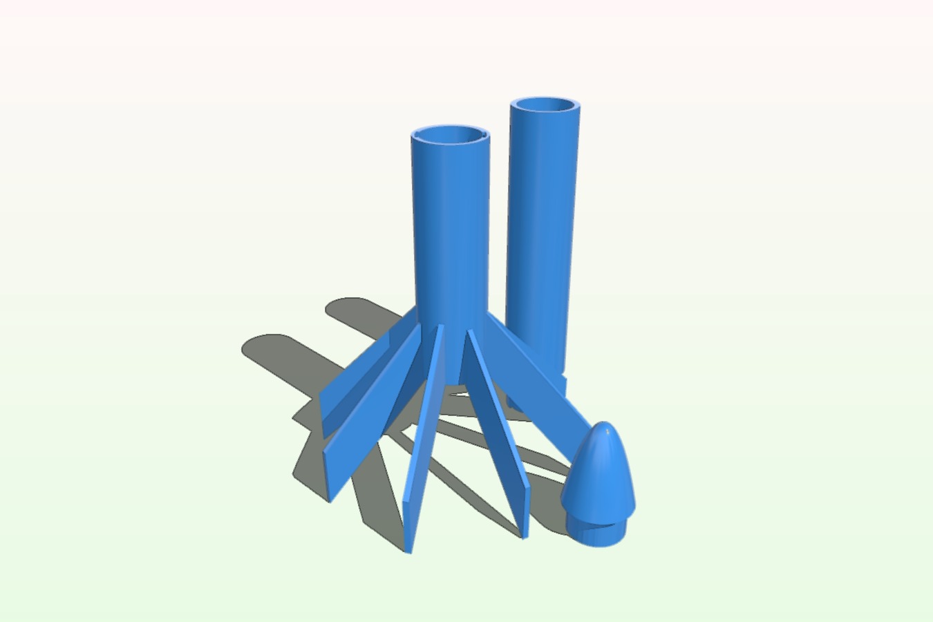 3D printable recoverable rocket