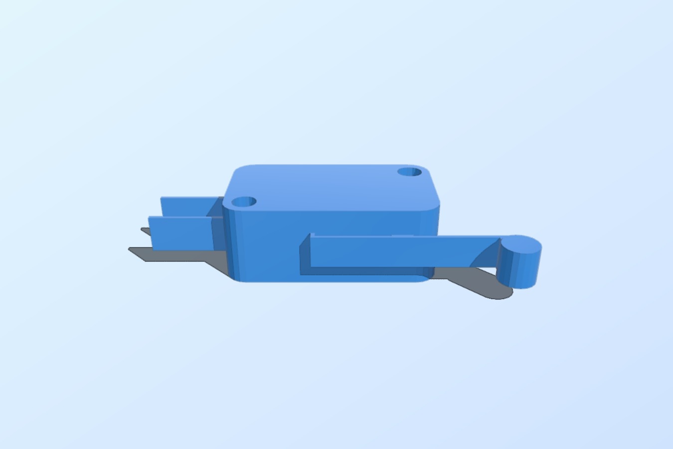 V3 Micro Switch â€“ OpenSCAD Parametric Model