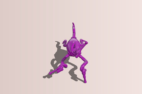 Alien robot | 3d print model