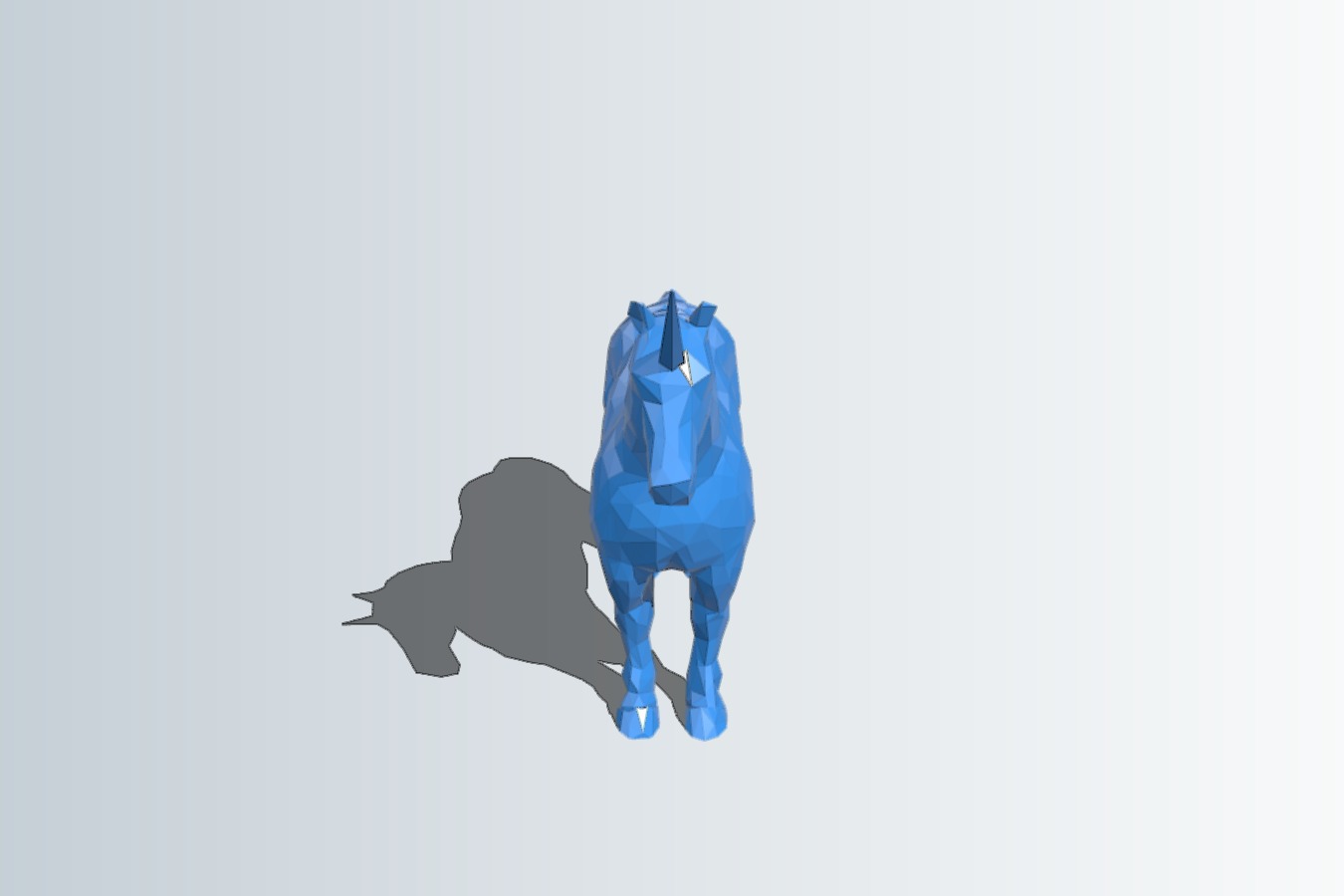 Low Poly Unicorn