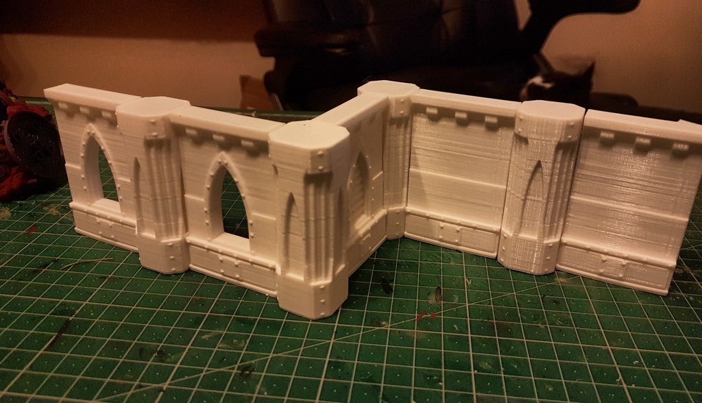 Gothic building tiles