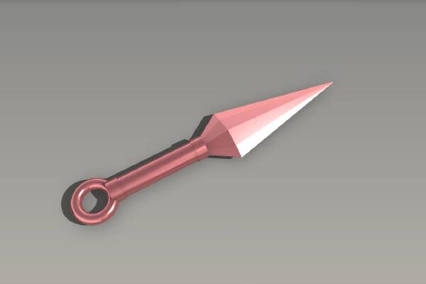 Naruto Kunai Knife | 3d print model