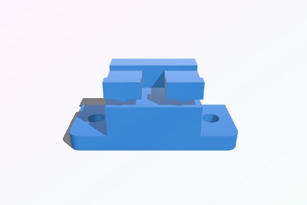 Printable Nate Plate i3, LM8UU | 3d print model