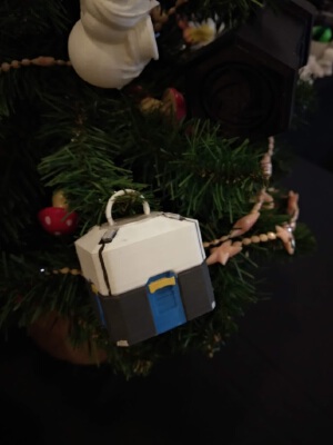 Geeky Gamer Xmas Tree Ornaments | 3d print model