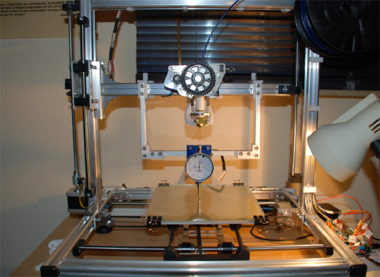 dial gauge mount for K8200 | 3d print model