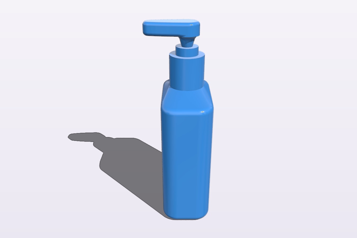 Hand Sanitizer Soap Bottle Model