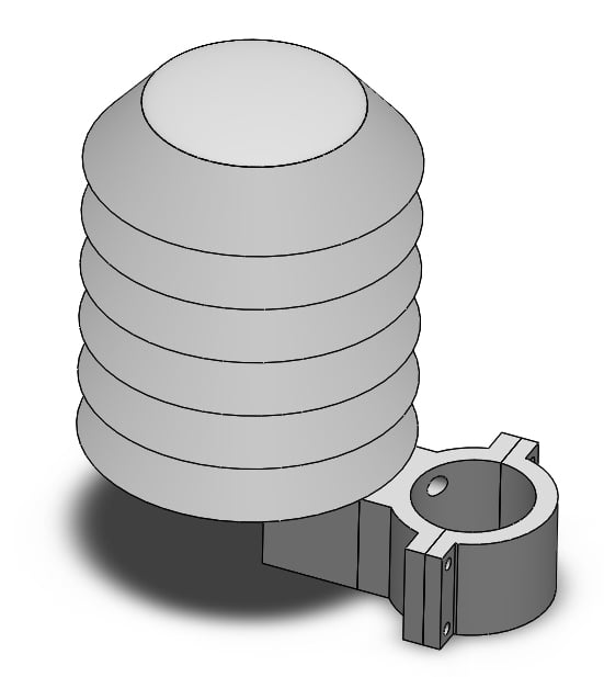 Radiation _ Weather shield for Netatmo outdoor sensor