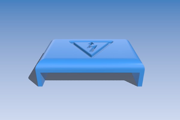 Qidi Tech Heated Print Bed Power Connector Cap _ Cover | 3d print model
