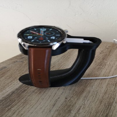 HUAWEI WATCH GT-655 Stand - Power supply | 3d print model
