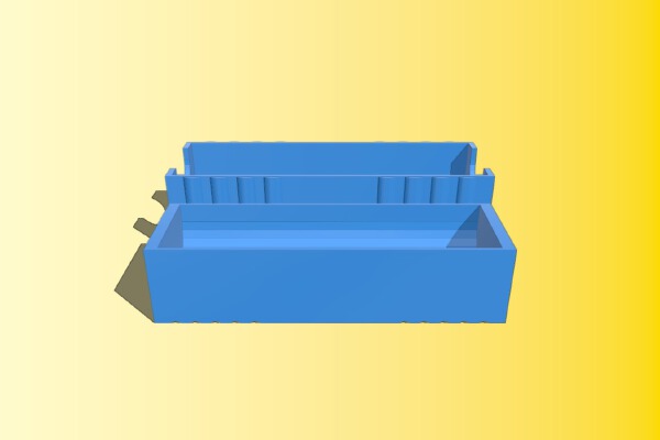Glue Stick Applicator - Wide | 3d print model