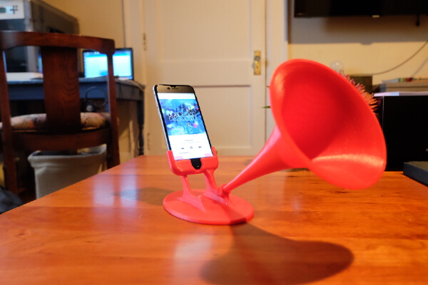 GRAMiPhone - iPhone 6 Gramophone Horn | 3d print model