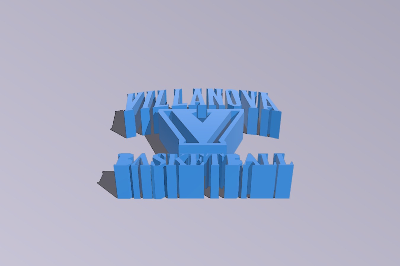 Villanova Basket Logo
