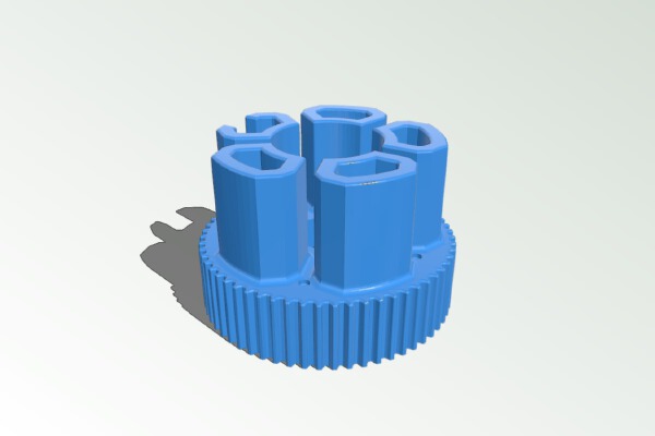 Trampa HTD5 60t PULLY | 3d print model