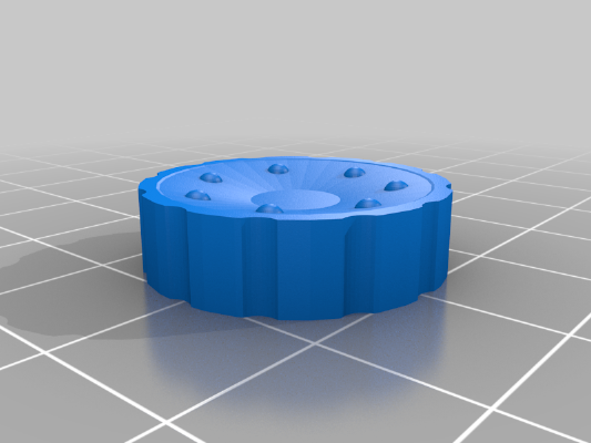Sony CDX-GT540UI volume knob | 3d print model